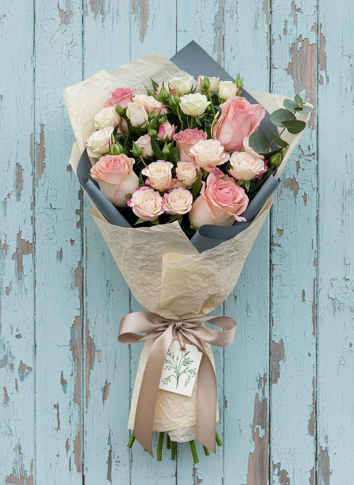 Букет цветов из: Розы в Горном Саратовская область