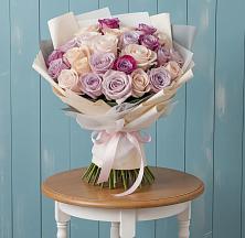 Букет цветов из:  Розы в Горном Саратовская область