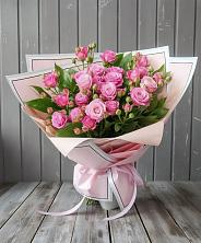 Букет Розовый кустик в Горном Саратовская область
