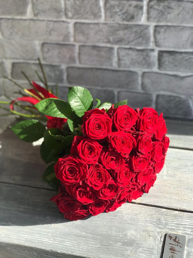 Букет Красные розы Фридом в Горном Саратовская область