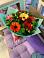 Букет цветов из: Герберы, Хризантемы и Альстромерии в Горном Саратовская область