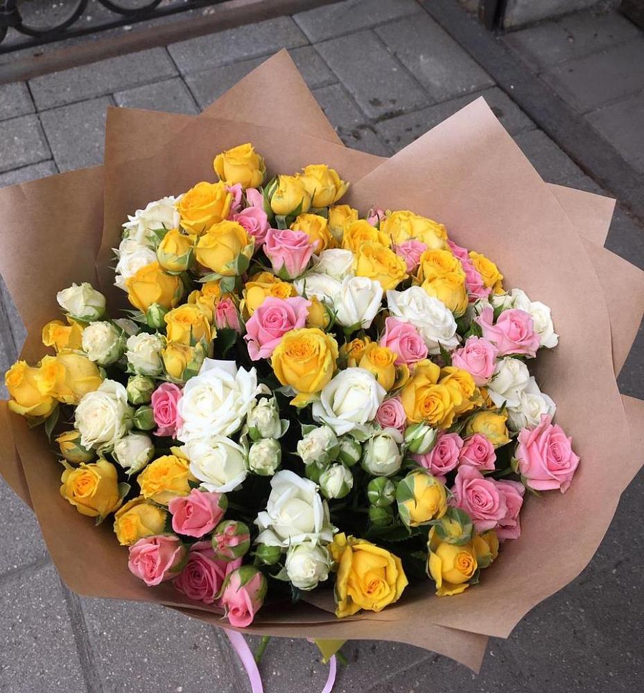 Букет цветов из: Розы в Горном Саратовская область