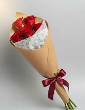 Букет цветов из:  Розы в Горном Саратовская область