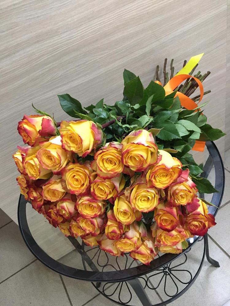 Букет Желтые розы в Горном Саратовская область