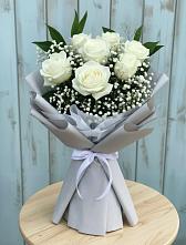 Букет цветов из:  Розы в Горном Саратовская область