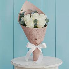 Букет цветов из:  Розы в Горном Саратовская область