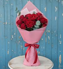 Букет цветов из:  Розы в Горном Саратовская область