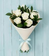 Букет цветов из:  Розы в Горном Саратовская область