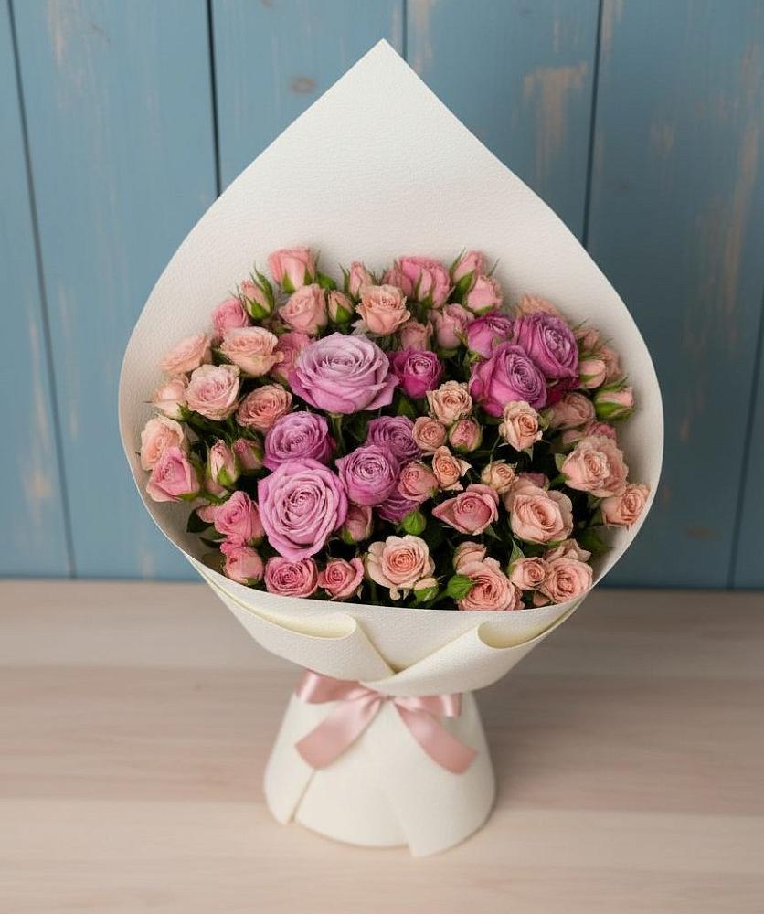 Букет цветов из: Розы в Горном Саратовская область