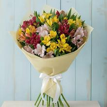 Букет цветов из:  Альстромерии в Горном Саратовская область