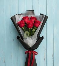 Букет цветов из:  Розы #REPLACE_PRED# Горном Саратовская область
