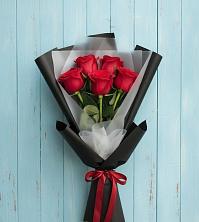 Букет цветов из:  Розы в Горном Саратовская область