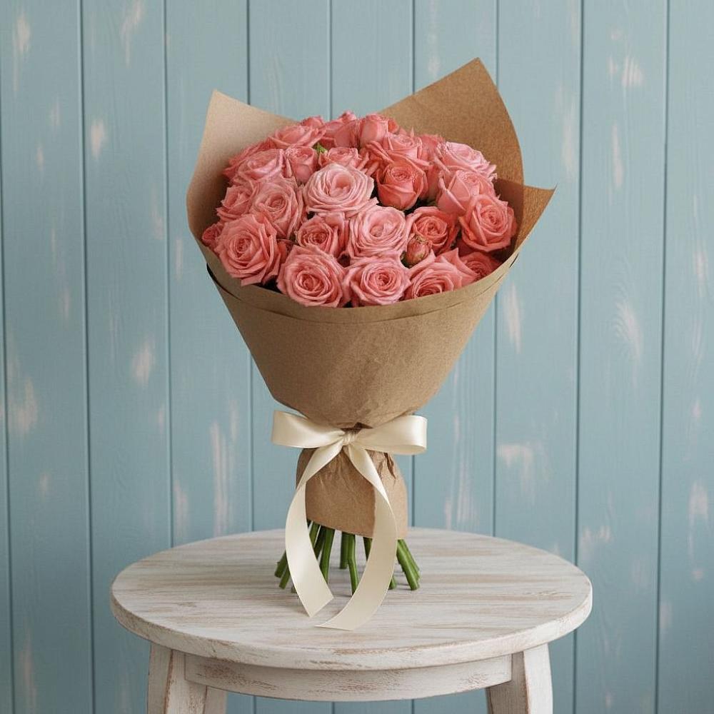 Букет цветов из: Розы в Горном Саратовская область