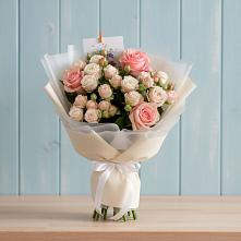 Букет цветов из:  Розы #REPLACE_PRED# Горном Саратовская область