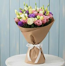 Букет цветов из:  Лизиантусы #REPLACE_PRED# Горном Саратовская область