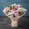 Букет цветов из: Хризантемы, Альстромерии и Розы в Горном Саратовская область